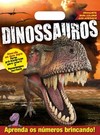 Dinossauros: prancheta para colorir com adesivos