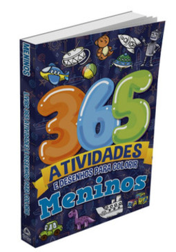 365 atividades e desenhos para colorir - Meninos