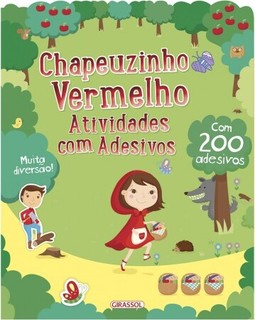 Atividades com adesivos - Chapeuzinho Vermelho