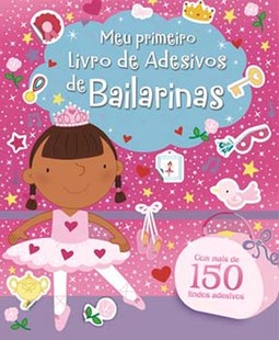 Meu primeiro livro de adesivos de bailarinas