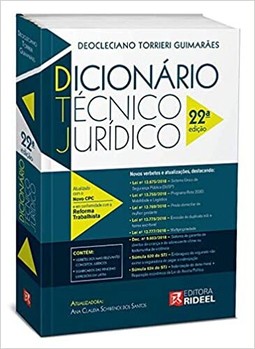 Dicionário técnico jurídico