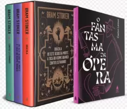 Kit Box Bram Stoker + o Fantasma da Ópera