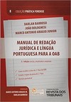 Manual De Redação Jurídica E Língua Portuguesa Para A Oab