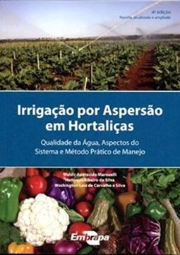Irrigação por aspersão em hortaliças