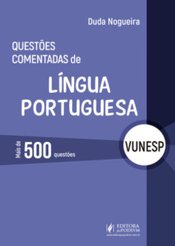 Questões comentadas de língua portuguesa - VUNESP