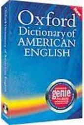 OXFORD DICTIONARY OF AMERICAN ENGLISH WITH CD ROM