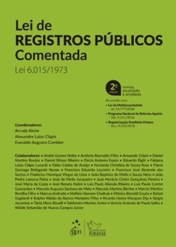Lei de registros públicos comentada: lei 6.015/1973