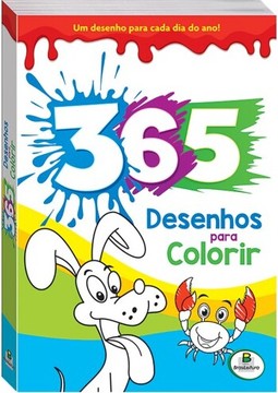 365 desenhos para colorir azul