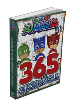 PJ Masks - 365 atividades e desenhos para colorir
