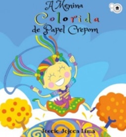 A Menina Colorida de Papel Crepom