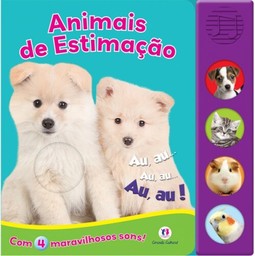 Animais De Estimacao - Livro Sonoro Toque E Sinta - Nova Ortografia