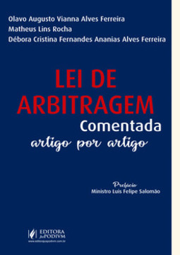 Lei de arbitragem comentada artigo por artigo