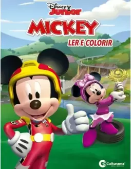 LER E COLORIR MICKEY SOBRE RODAS