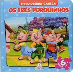 Os Tres Porquinhos - Livro Quebra Cabeca Pequeno