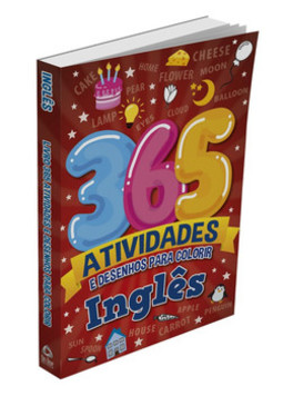 365 atividades e desenhos para colorir - Inglês