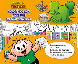 Turma da Mônica - Colorindo com adesivos especial: Cebolinha