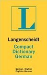 Langenscheidt Compact Dictionary German
