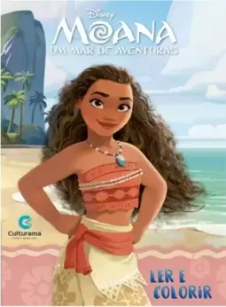 LER E COLORIR MOANA