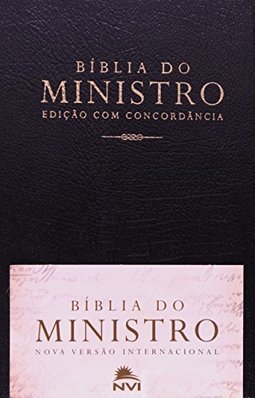 Bíblia NVI do Ministro: Edição com Concordância - Luxo Preta