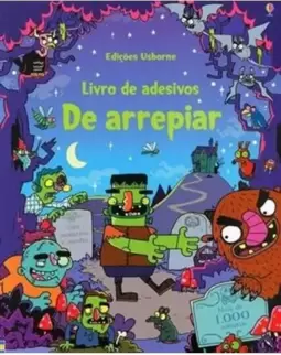 Livro de Adesivos : de Arrepiar
