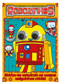 Robozinhos - Prancheta para colorir extra