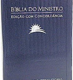 Bíblia NVI do Ministro: Edição com Concordância - Luxo Azul