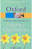 Concise Dictionary of Literary Quotations - IMPORTADO