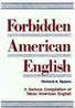 FORBIDDEN AMERICAN ENGLISH