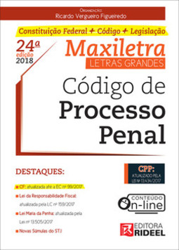Código de processo penal – maxiletra – constituição federal + código + legislação