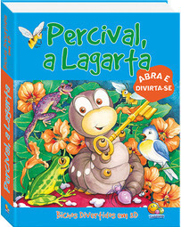Bichos Divertidos em 3D: A Lagarta Percival - Abra e Divirta-se