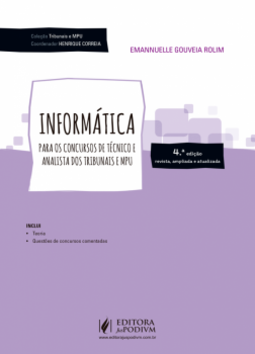 Informática: para os concursos de técnico e analista dos tribunais e MPU