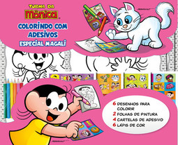 Turma da Mônica - Colorindo com adesivos especial: Magali