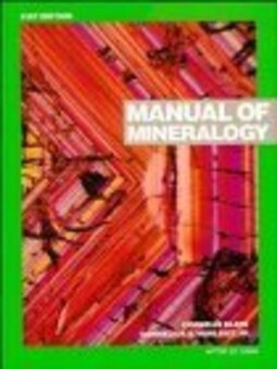 Manual of Mineralogy (after James D. Dana)