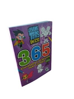 Jovens Titãs - 365 atividades e desenhos para colorir