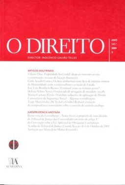 O direito: ano 141º - V