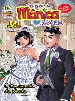 Turma Da Mônica Jovem - O Casamento Do Século - Volume 50 - Mauricio De Sousa