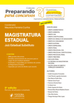 Magistratura estadual: juiz estadual substituto