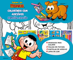 Turma da Mônica - Colorindo com adesivos especial: Cascão