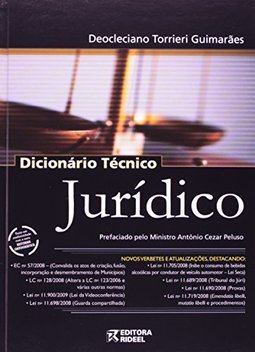 Pré-Venda: Dicionário Técnico Jurídico 2009