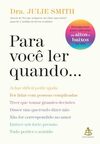 Para você ler quando...