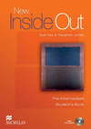 New Inside Out Student's Book With CD-Rom-Pre-Int.
