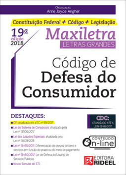 Código de defesa do consumidor – maxiletra – constituição federal + código + legislação