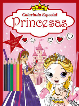 Princesas colorindo especial