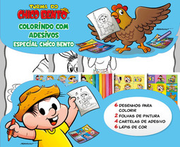 Turma da Mônica - Colorindo com adesivos especial: Chico Bento