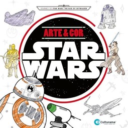ARTE E COR STAR WARS - EPISODIO IX - A ASCENSAO DE SKYWALKER