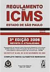 Regulamento do ICMS: Estado de São Paulo