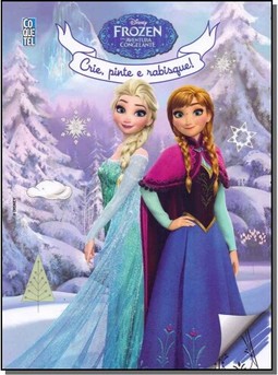 Frozen Crie, pinte e rabisque
