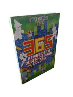 Pró Games - Livro 365 atividades e desenhos para colorir