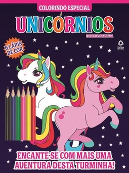 Unicórnios - Floresta encantada: colorindo especial