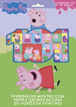 Peppa Pig - Colorindo com 101 adesivos